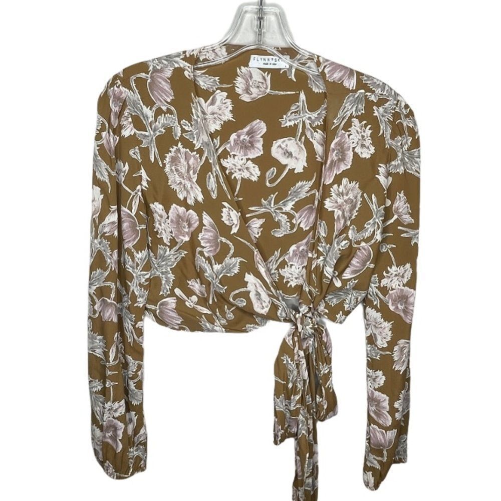 Flynn‎ Skye Crop Tie Top Floral